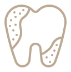 Dente com manchas